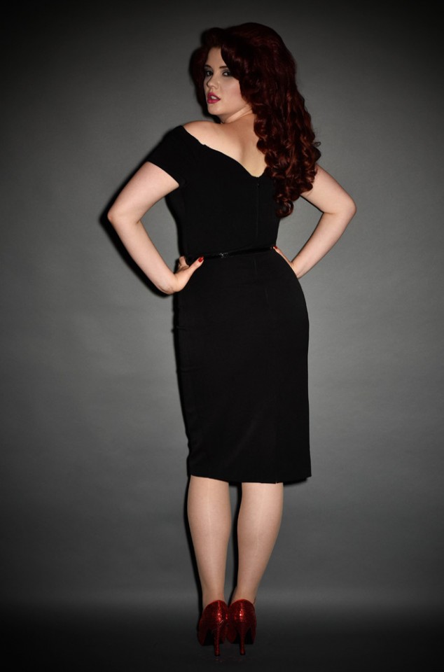 Stop Staring Navy Billion Dollar Baby Dress at UK stockists Deadly is