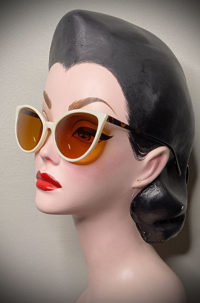 Cream Cassie Sunglasses image 1