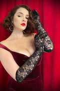 Long Lace Gloves image 0