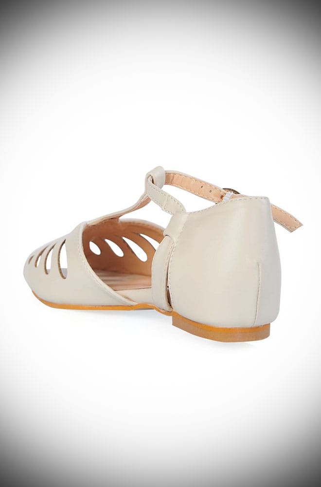Cream Secret Love Flats image 3