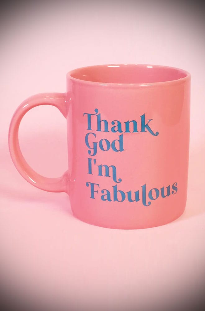 Thank God I'm Fabulous Mug image 0