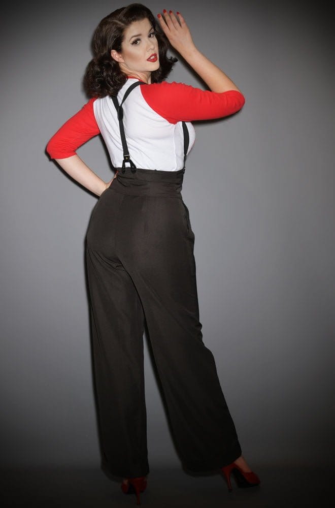 Black Thelma Trousers image 1