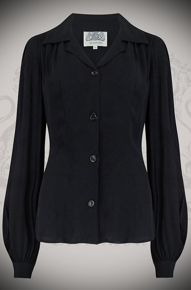 Black Poppy Blouse image 2