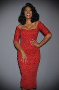Red Leopard Lenore Dress image 0
