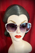 White Daphne Sunglasses image 0