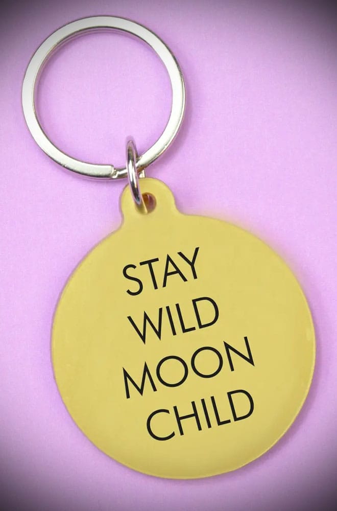 Stay Wild Moon Child Keytag image 0