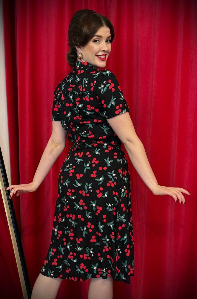 Cherry Shirt Dress image 3