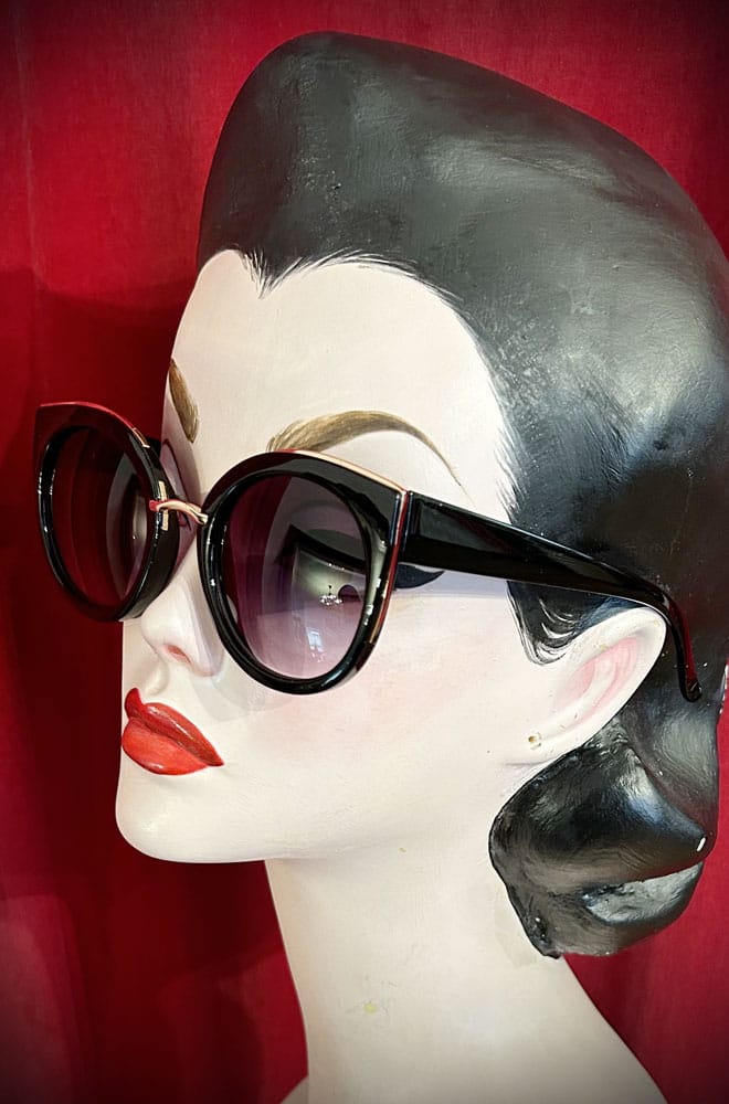 Black Penelope Sunglasses image 0