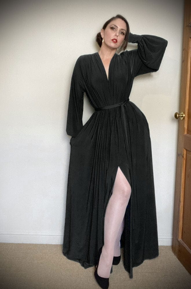 Black Claudia Gown image 0