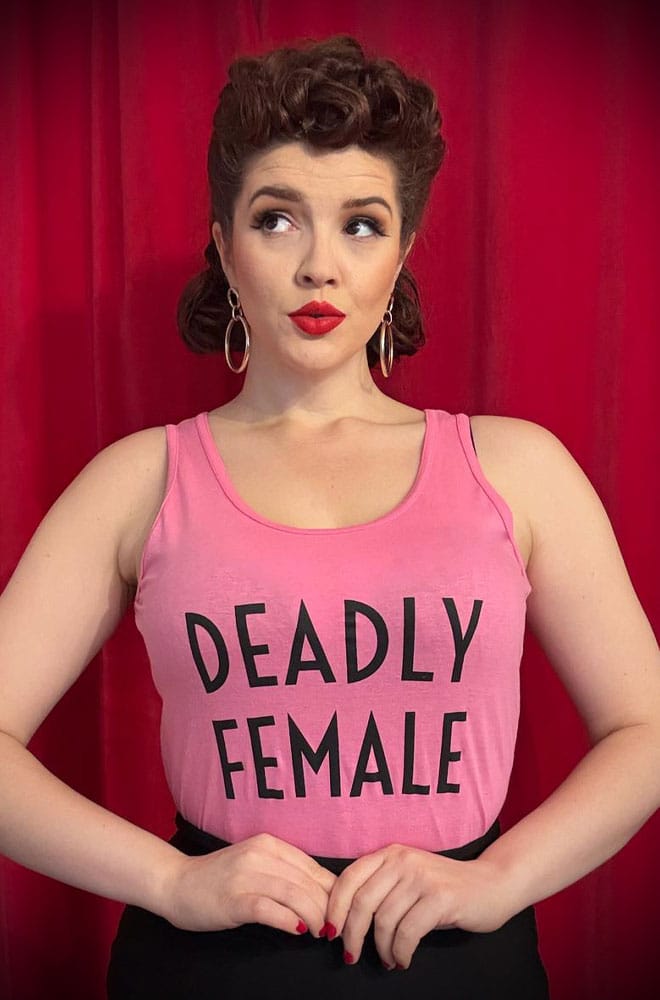 Pink Deadly Female Vest image 0