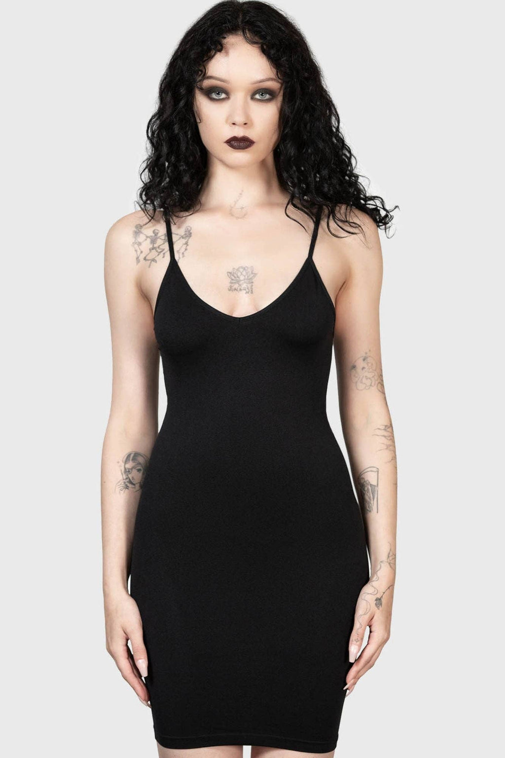Black Slip Dress
