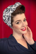 White Bamboo Hair Scarf image 0