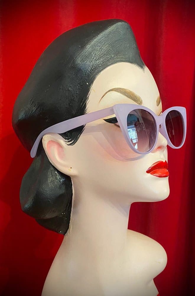 Lilac Nancy Sunglasses image 1