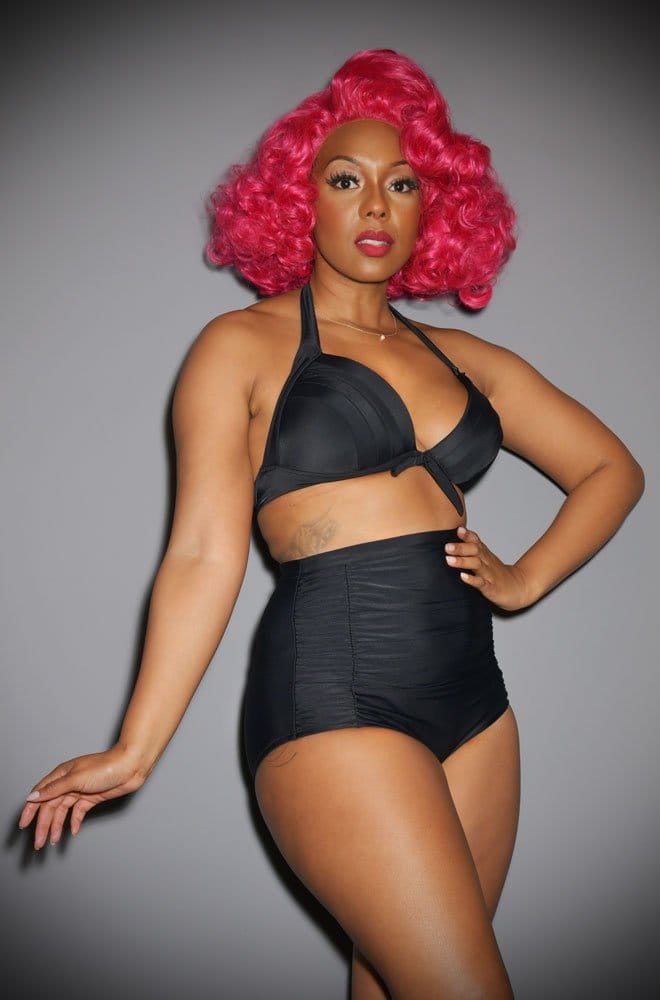 Black Monroe Bikini Bottoms image 0