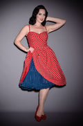 Navy 50's Chiffon Petticoat image 0