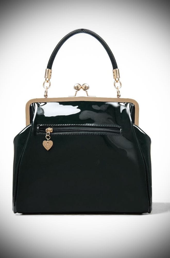 Black Vintage Style Handbag image 3