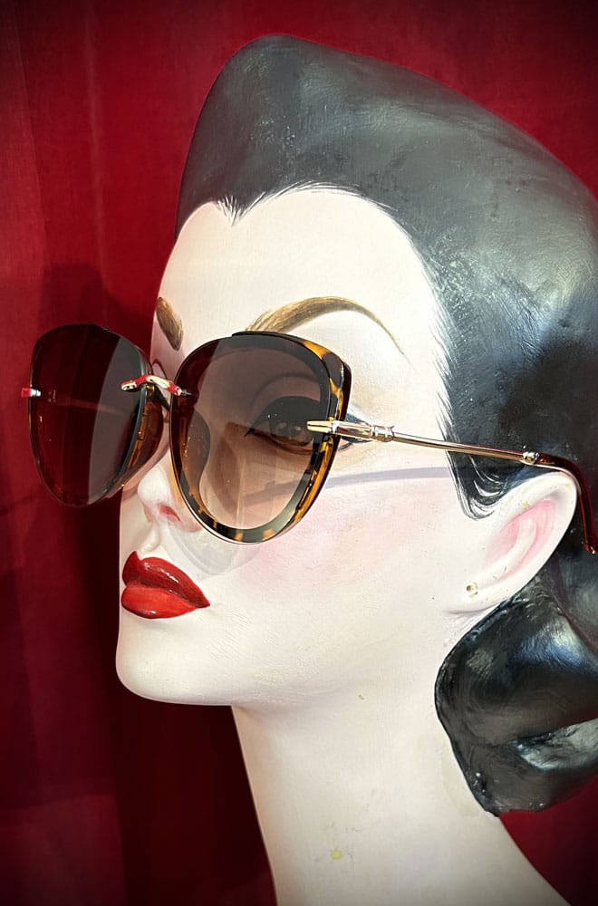 Tortoiseshell Daphne Sunglasses image 0