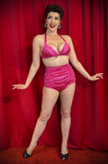 Pink Shimmer Monroe Bikini Bottoms image 0