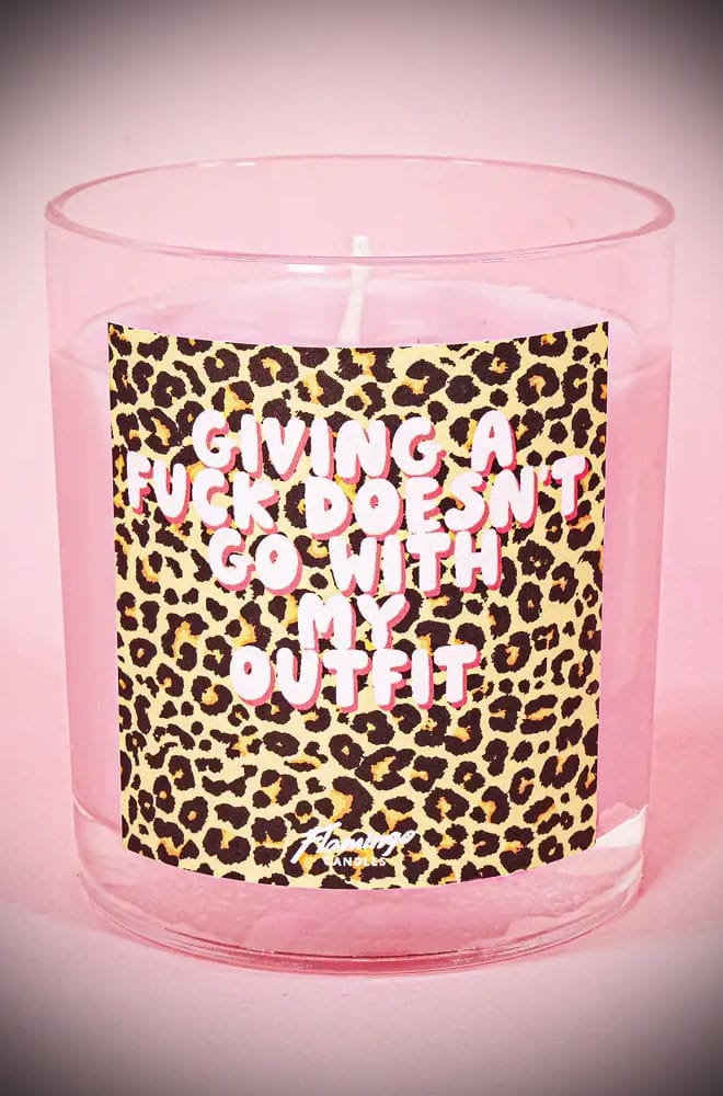 Maple & Vanilla Leopard Print Candle image 0