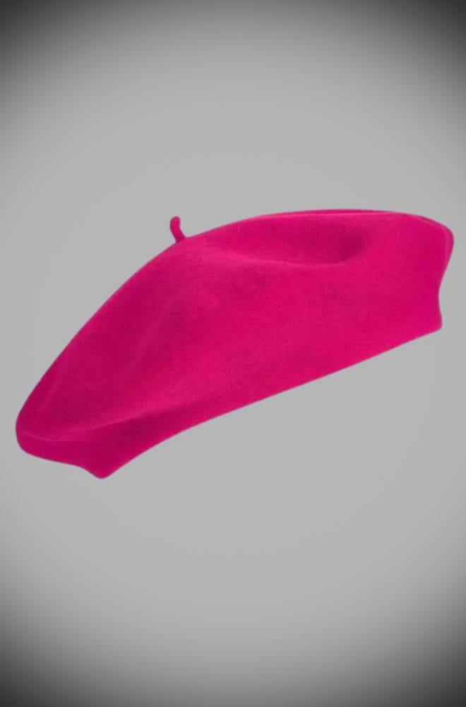 Fuchsia 40s Beret image 0
