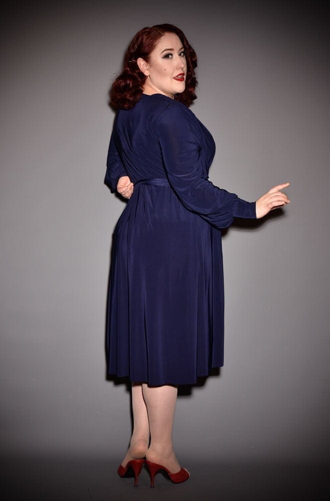 Navy Claudia Dress image 1