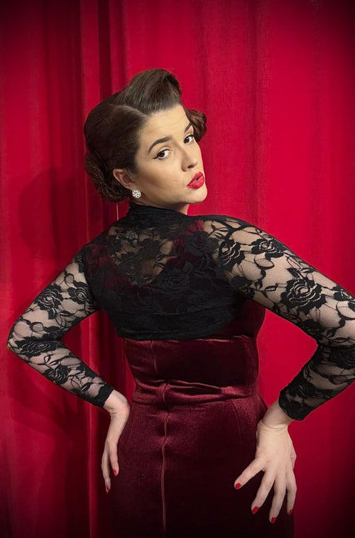Black Lace Bolero image 1