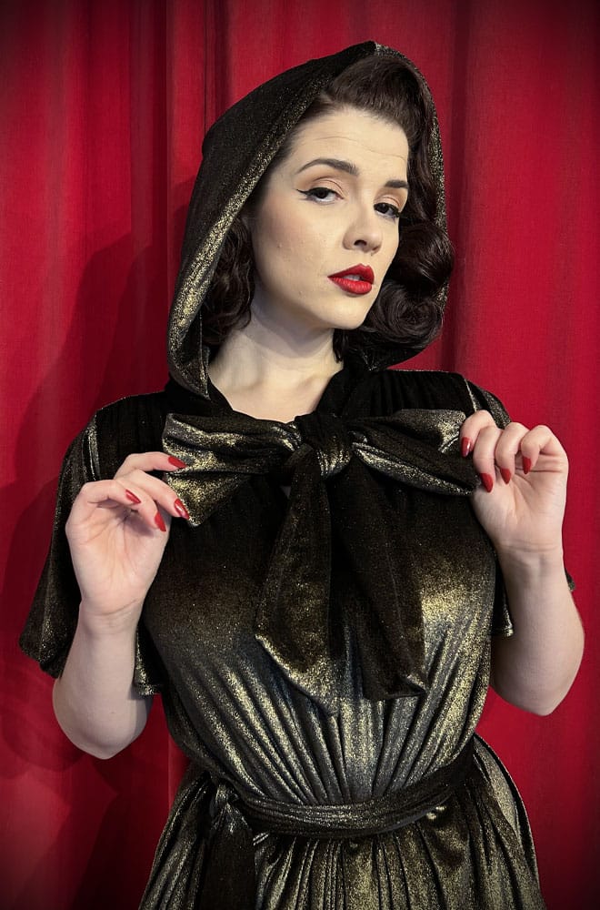 Gold Velvet Alexandra Hood image 0