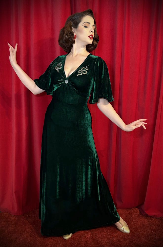 Snake Maxi Dress image 0