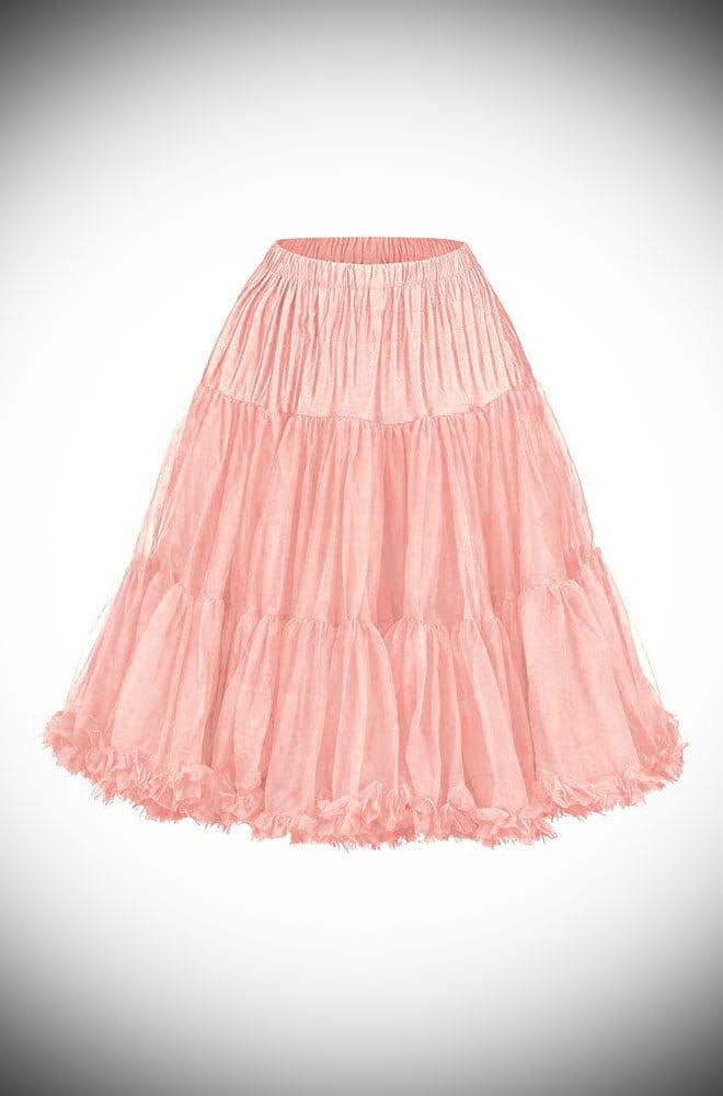 Pale Pink 50's Chiffon Petticoat image 1