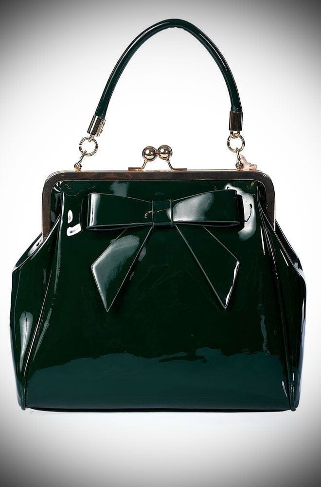 Green Vintage Style Handbag image 0
