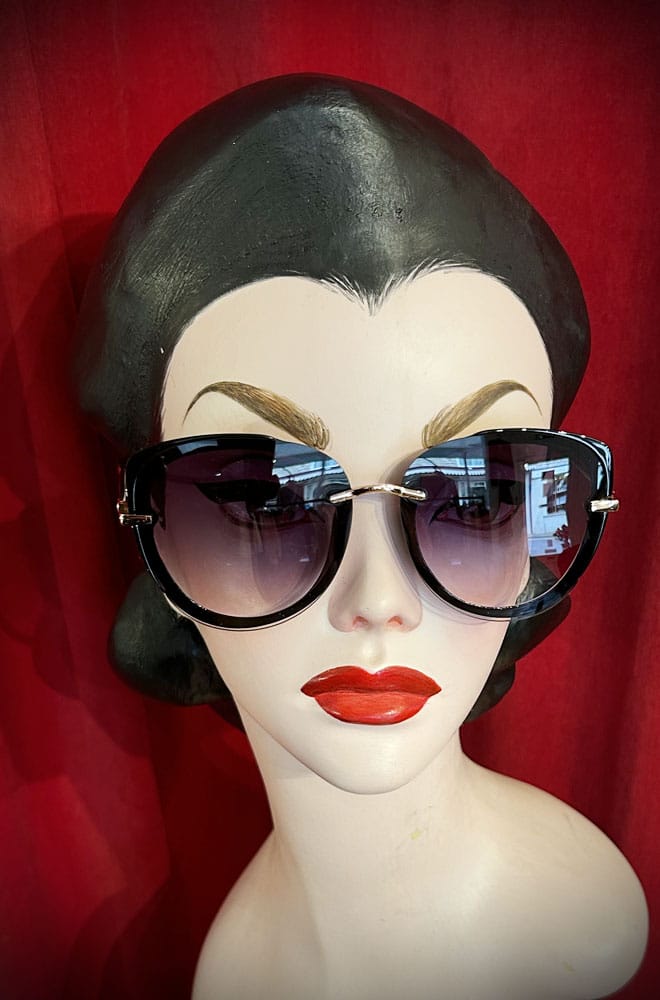 Black Daphne Sunglasses image 0
