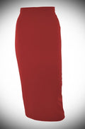 Red Perfect Pencil Skirt image 0
