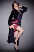 Claret Glamour Seamed Stockings image 0