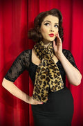 Leopard Faux Fur Scarf image 0