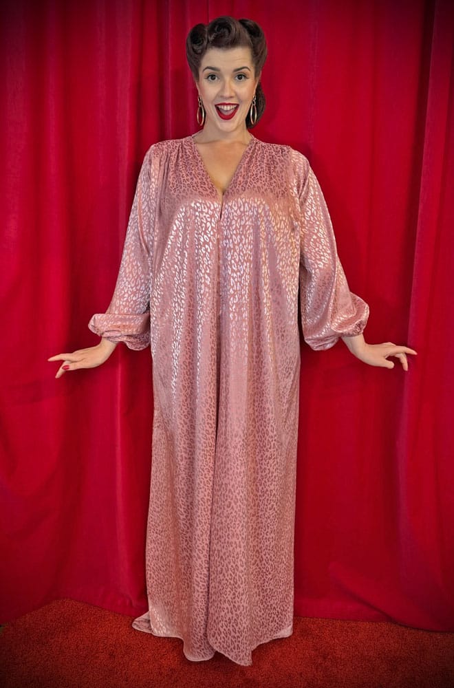 Pink Leopard Claudia Gown image 8