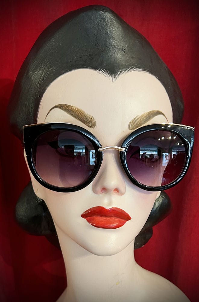 Black Penelope Sunglasses image 1