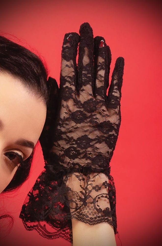 Lace Wrist Gloves image 1