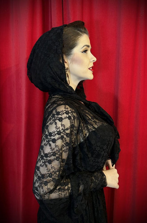 Black Lace Alexandra Hood image 1