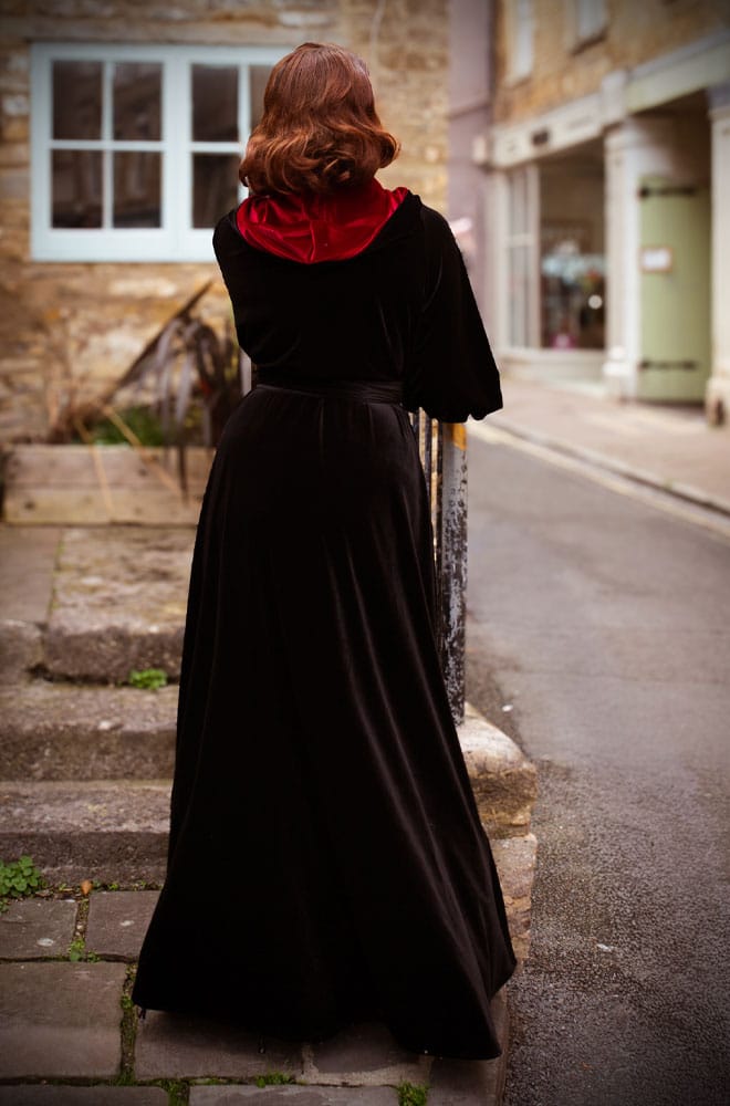 Black Velvet Alexandra Hood image 4