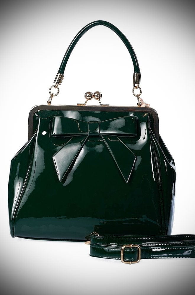 Green Vintage Style Handbag image 3