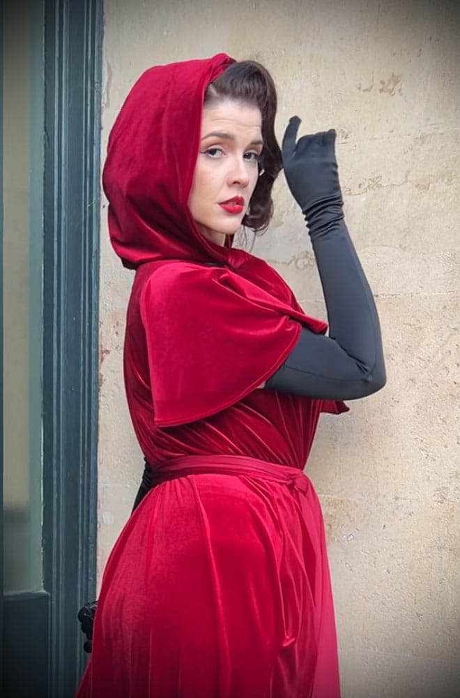 Red Velvet Alexandra Hood image 1
