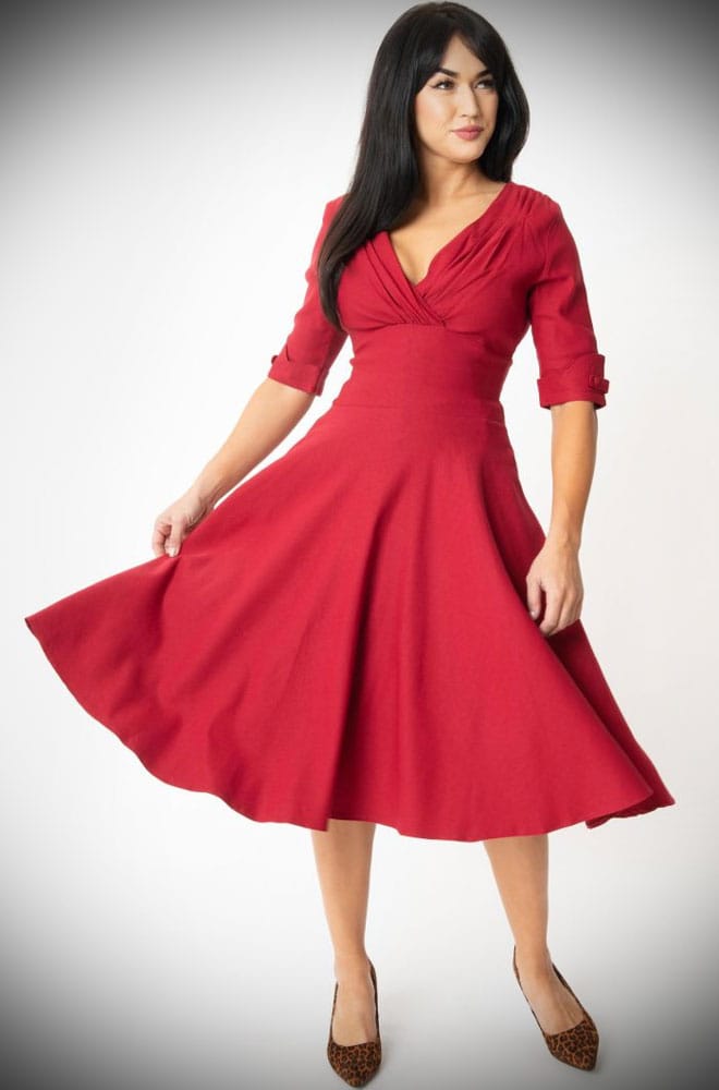Red Delores Dress image 3