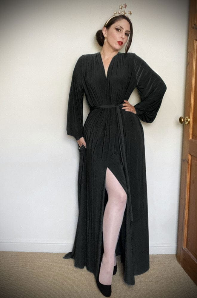 Black Claudia Gown image 5