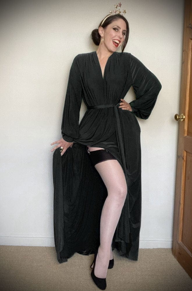 Black Claudia Gown image 4