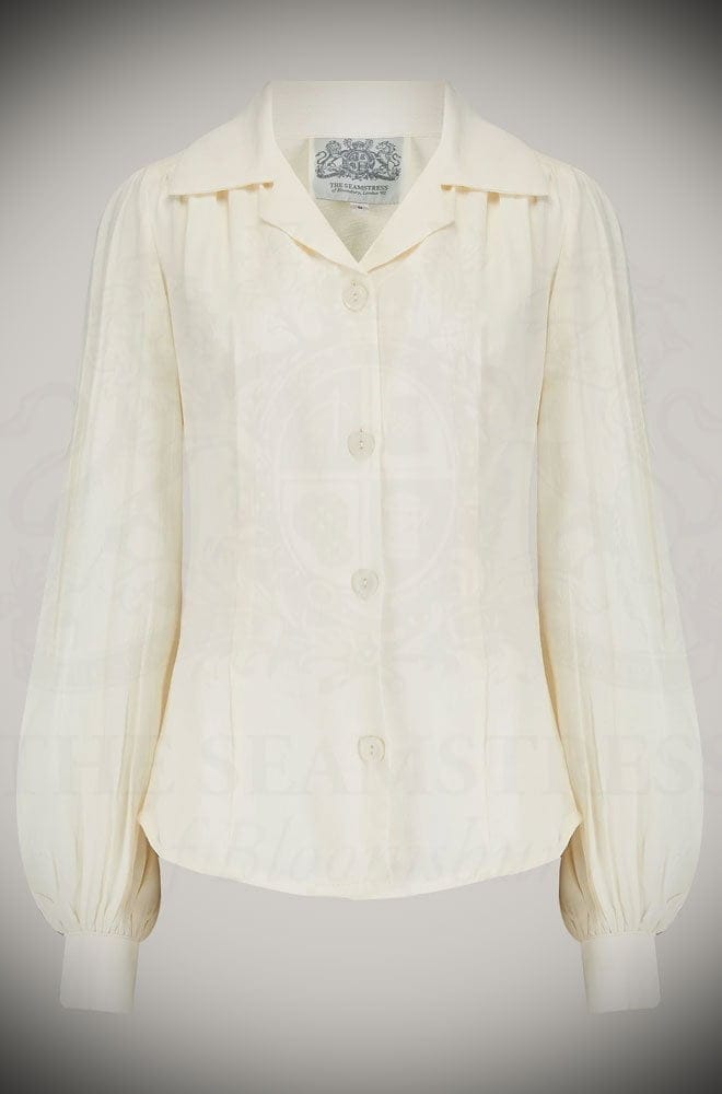 Cream Poppy Blouse image 3