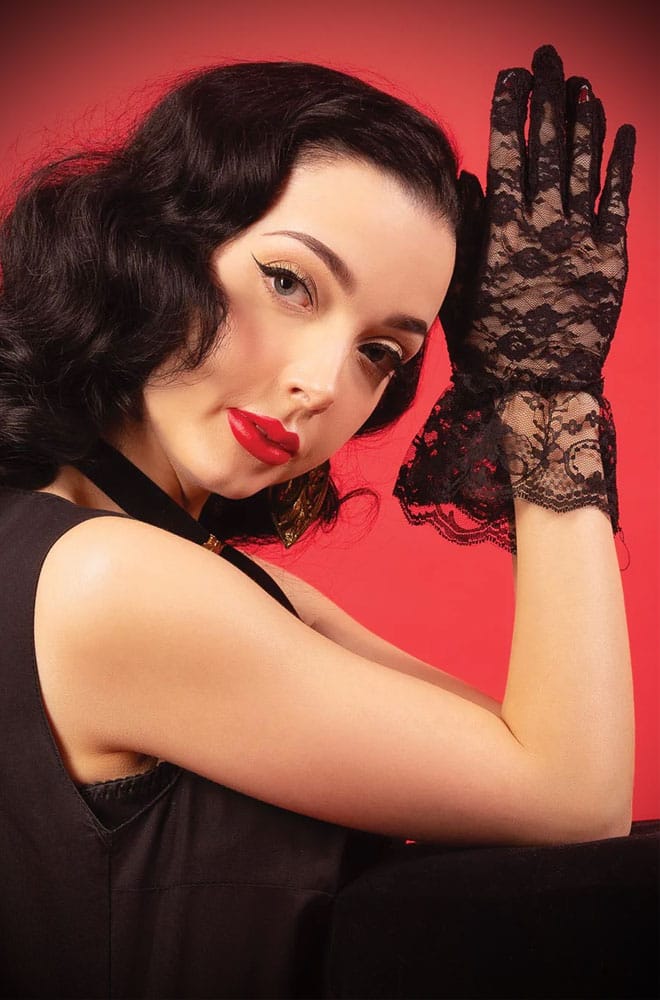 Lace Wrist Gloves image 0