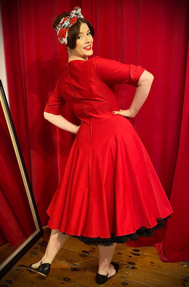 Red Delores Dress image 2