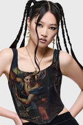 Crypt Garden Corset Top