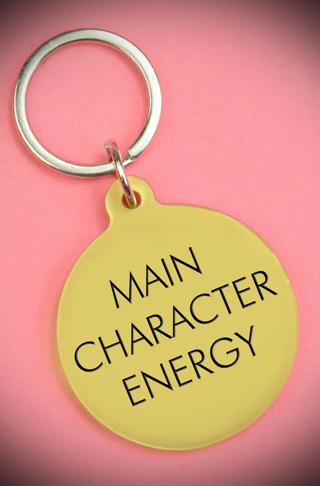 Main Character Energy Keytag image 0