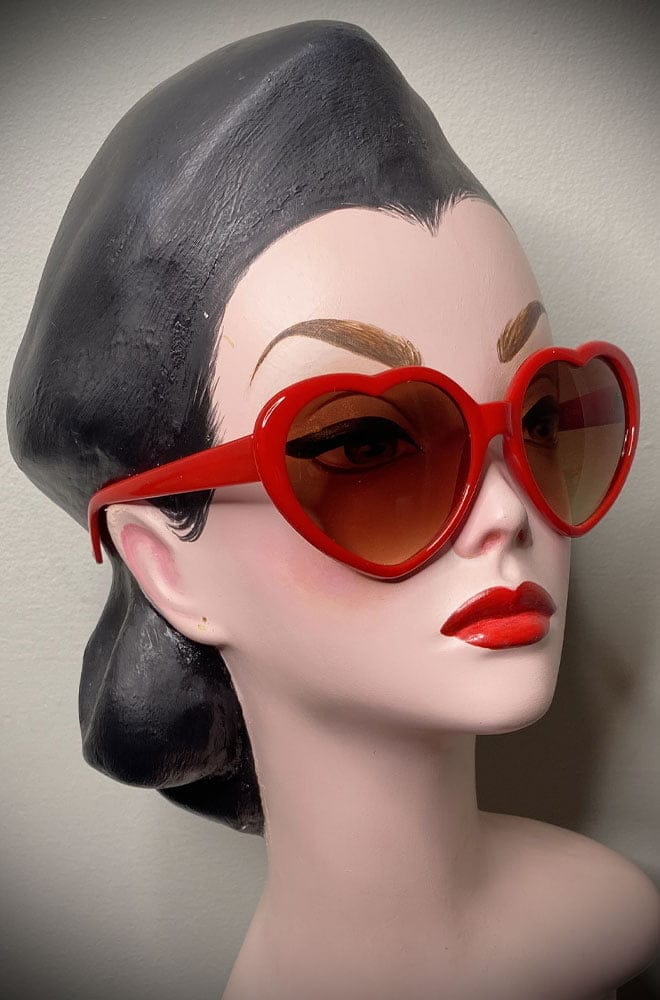 Red Heart Eyes Sunglasses image 1